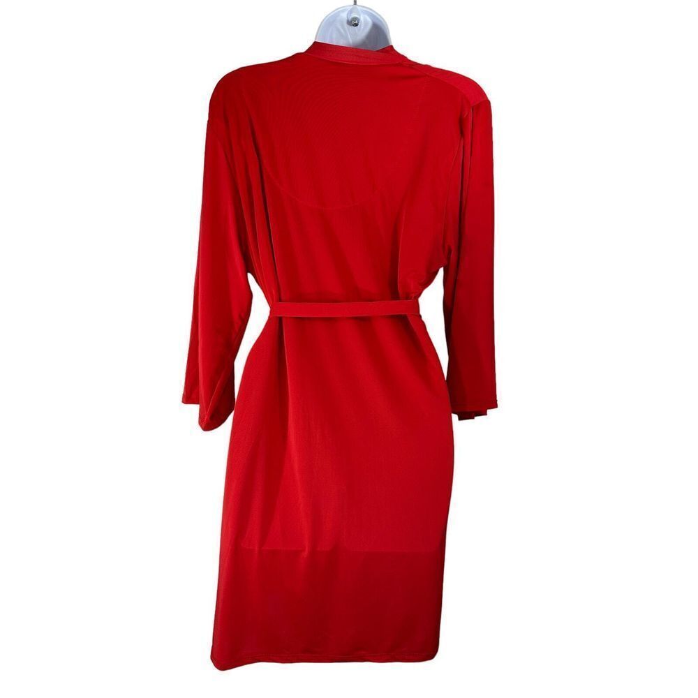 Body Touch Lingerie NEW Women's SZ M Night Robe Sleepwear Deep V-Neck - Picture 2 of 8